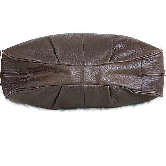 Perlina Baily Brown Leather Tote Purse - Picture 4 of 8